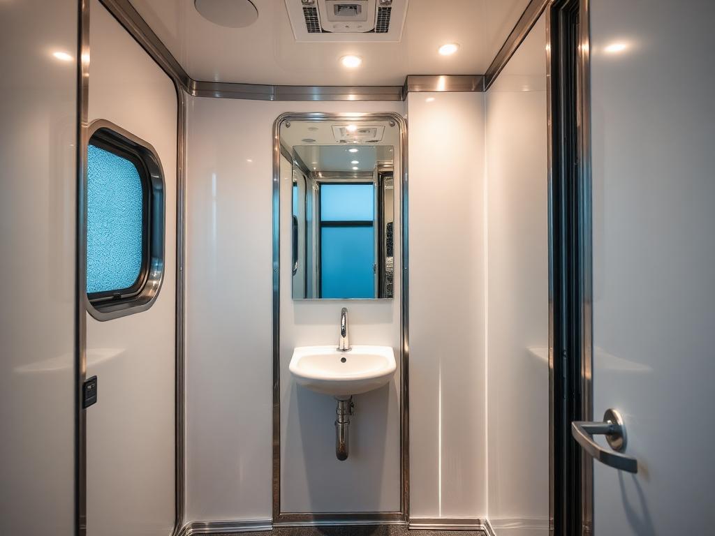 Luxury Restroom Trailers in Carrboro, NC